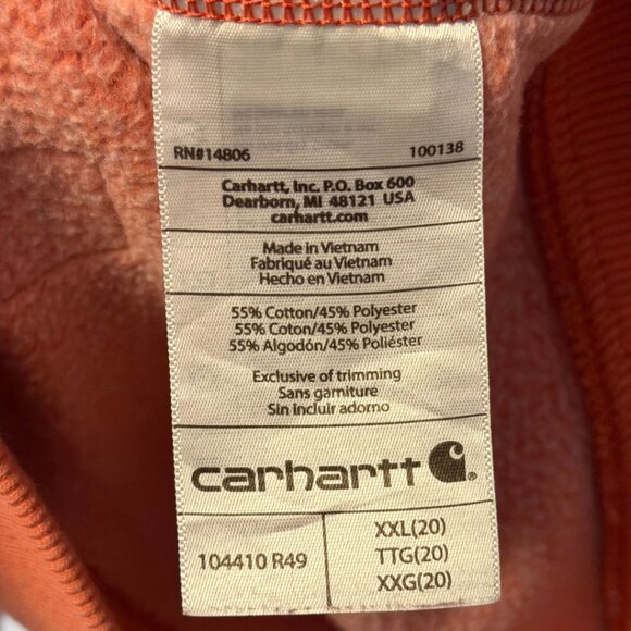 Women's Relaxed Fit Midweight Crewneck Block Logo Sleeve Graphic Sweatshirt XXL - Picture 6 of 6